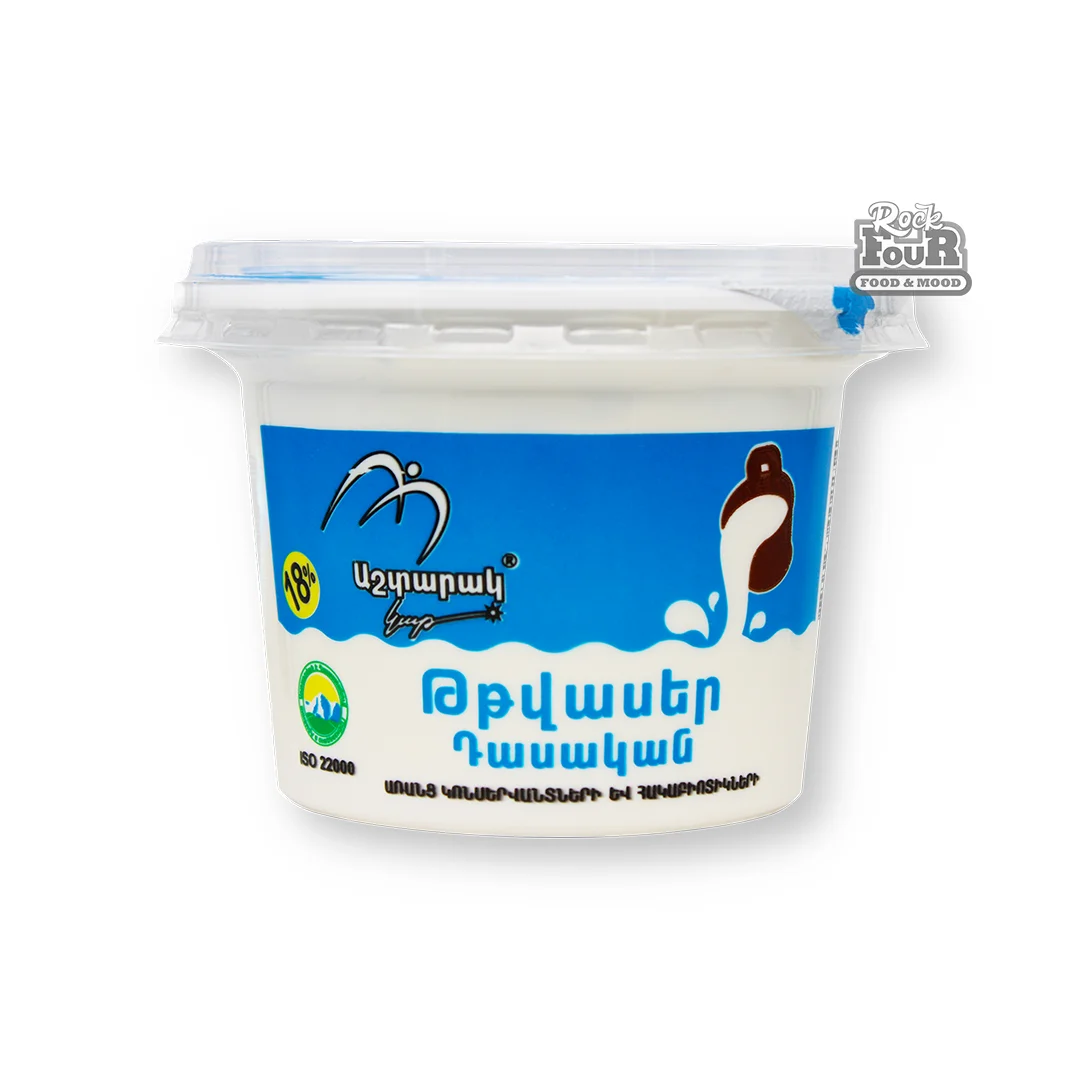 Sour cream "Ashtarak kat" 18% 400g